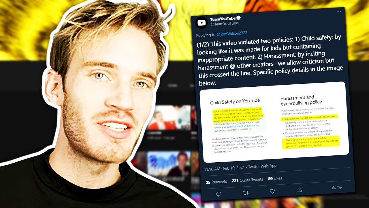 PewDiePie Got His Diss Track DELETED...