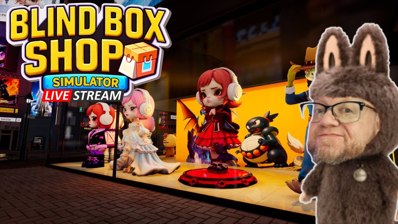 Blind Box Shop Simulator Demo Early Playthrough | Blind Box Fever = Profit?! #blindboxshopsimulator