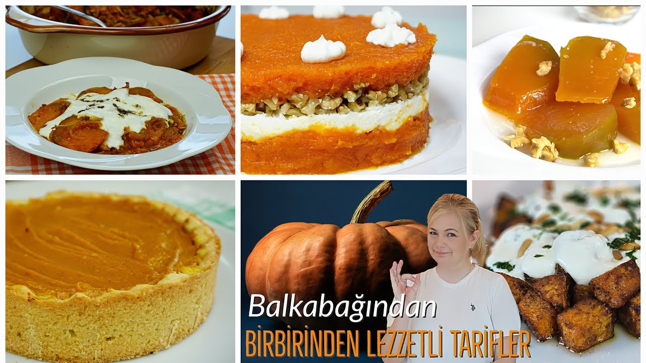 Tam zamanı ! Balkabağından Müthiş Lezzetler