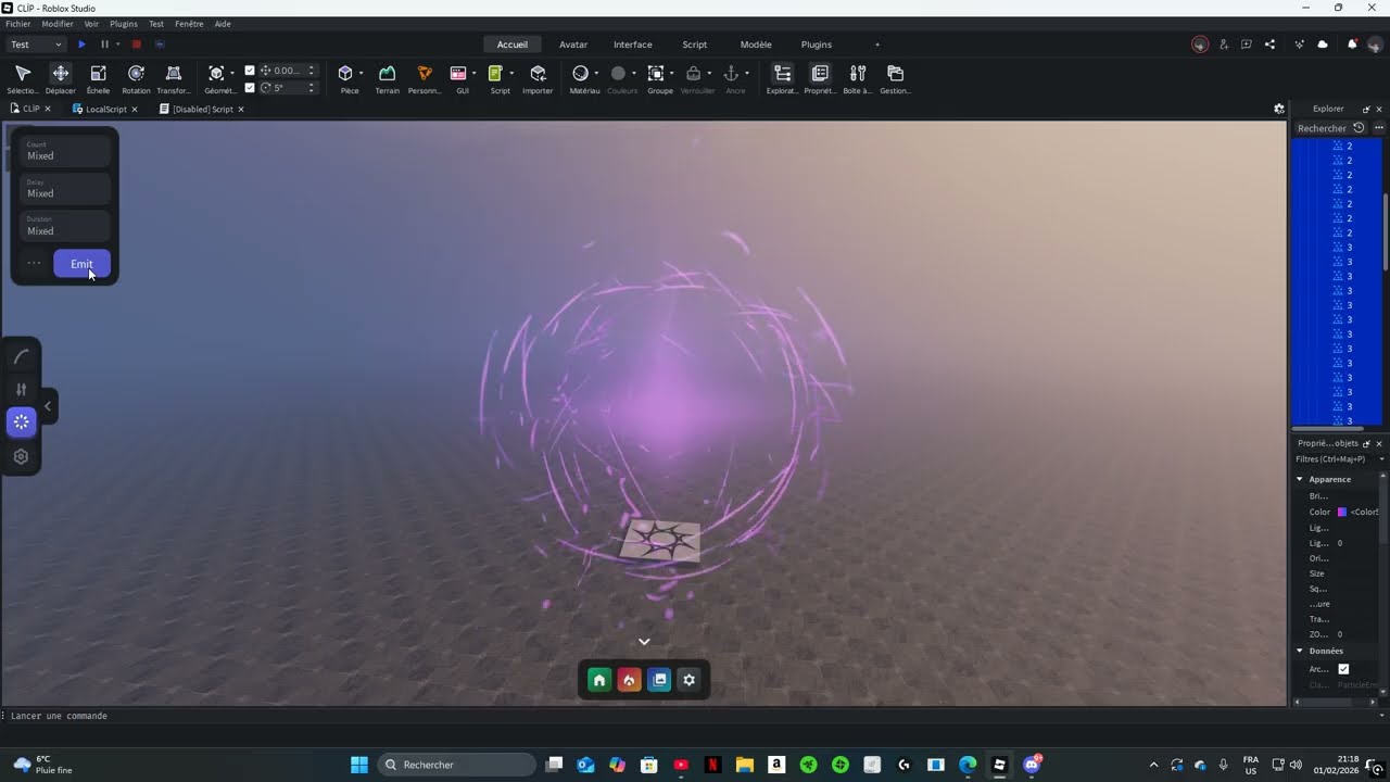 roblox studio vfx plasma outbrust giveaway