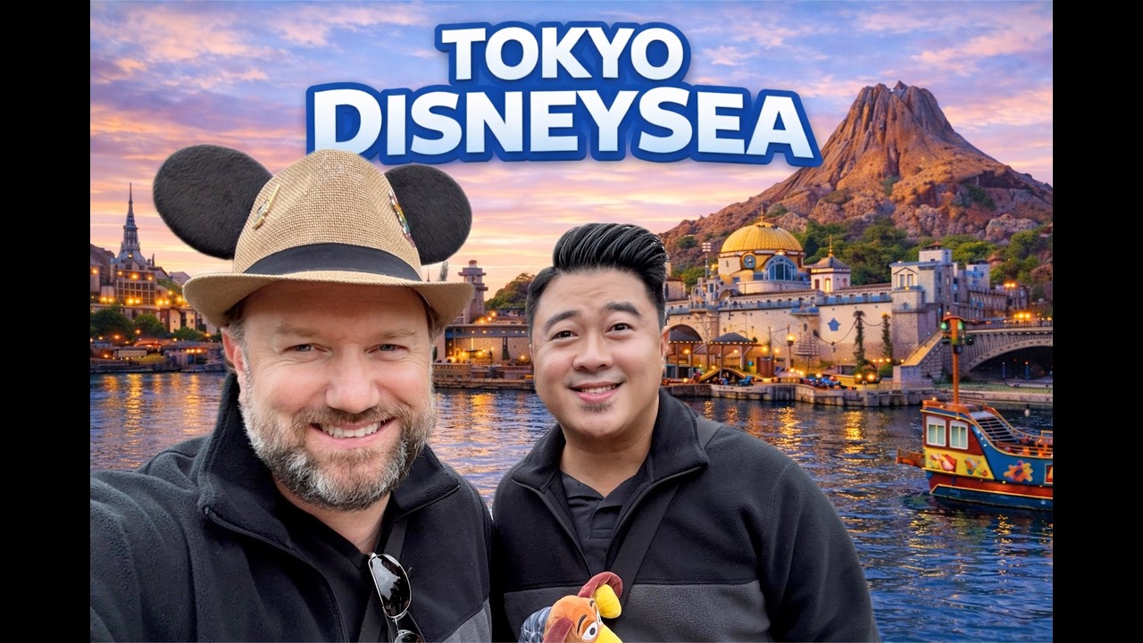 🇯🇵 Ep10 Tokyo DisneySea | World’s Best Disney Park?