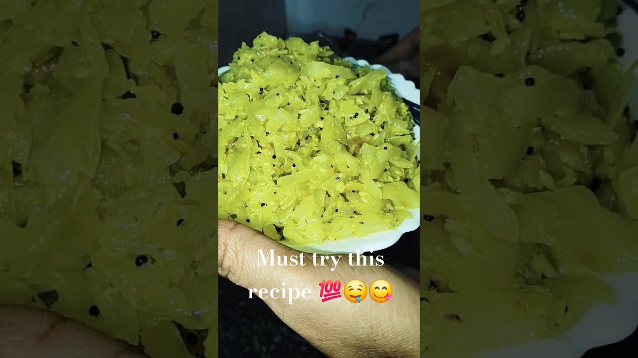 Best cabbage 🥬 recipe must try💯 