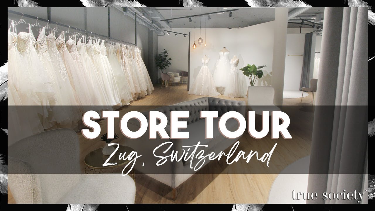 Bridal Store Tour: True Society in Zug, Switzerland