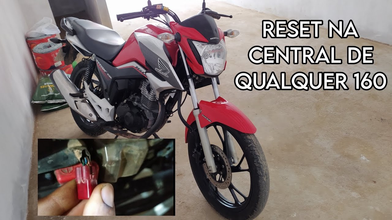 CG 160 FALHANDO E RUIM DE PEGAR AS VEZES É APENAS UM RESET QUE PRECISA