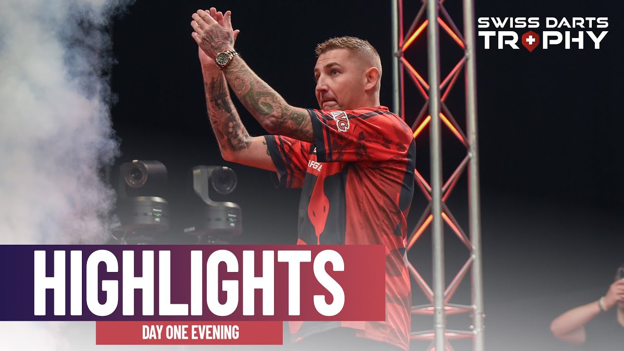 A BIG NIGHT IN BASEL! 🇨🇭 | 2025 Swiss Darts Trophy | Day One Evening Highlights