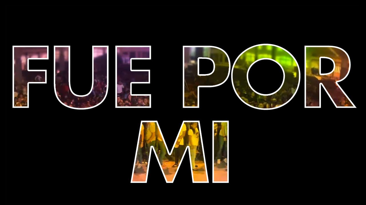 Alex Zurdo - Fue Por Mi ( En Vivo)