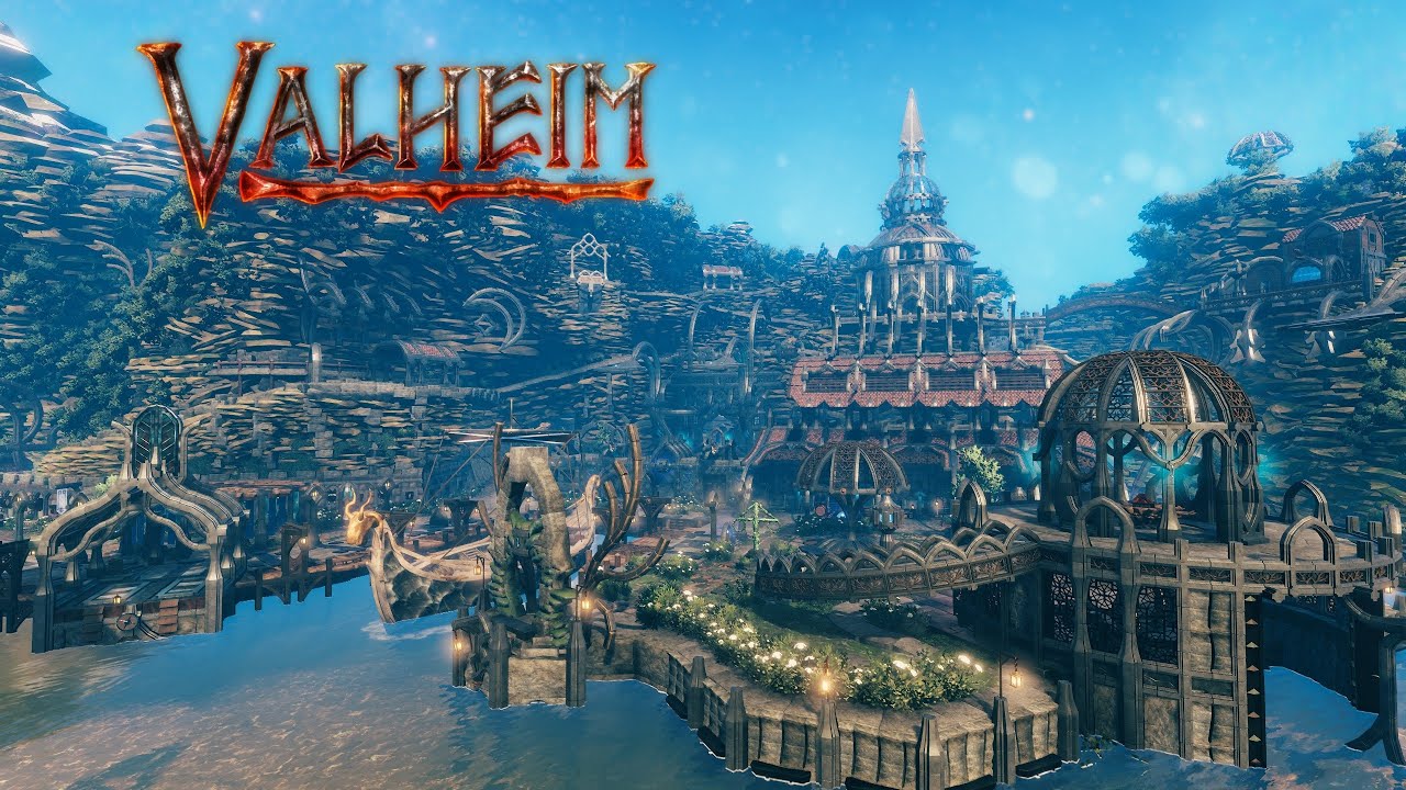 Eil’thara - Valheim Mega Build Fly-through