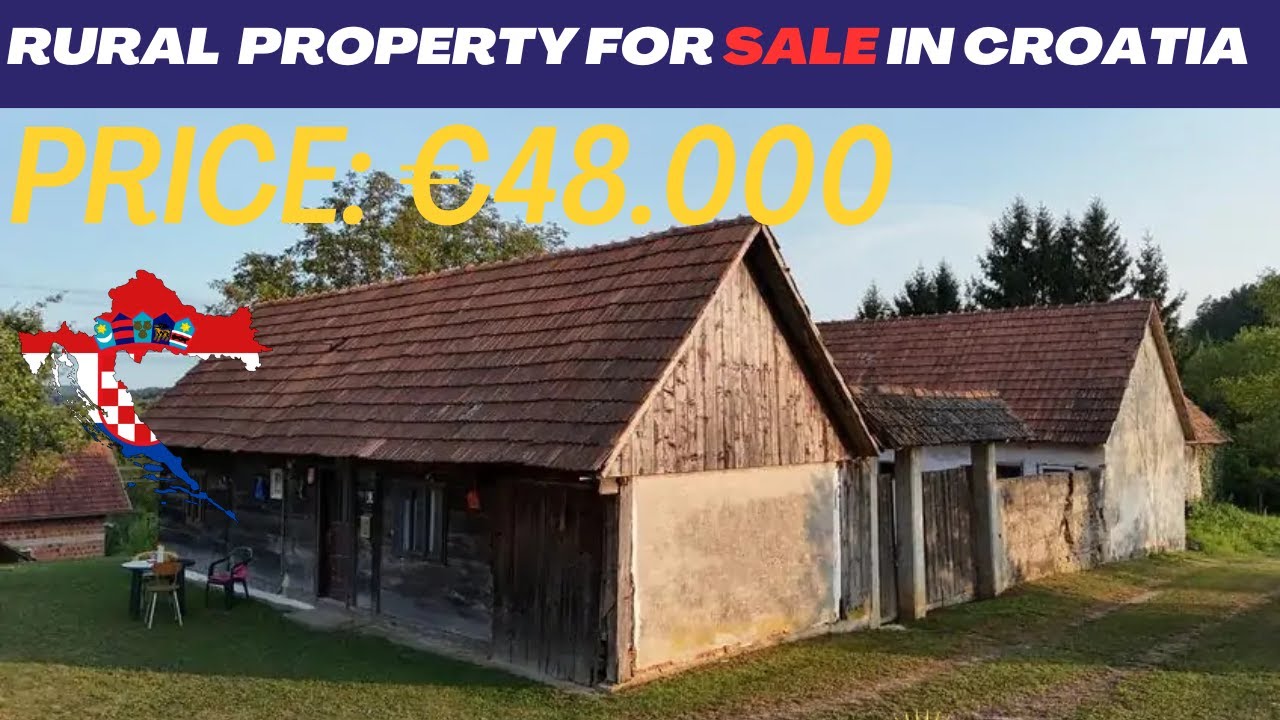 Rural House For Sale In Croatia| Property For Sale In Croatia| Real Estate For Sale In Croatia