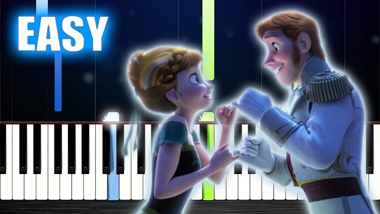 Love Is an Open Door (Frozen) - EASY Piano Tutorial