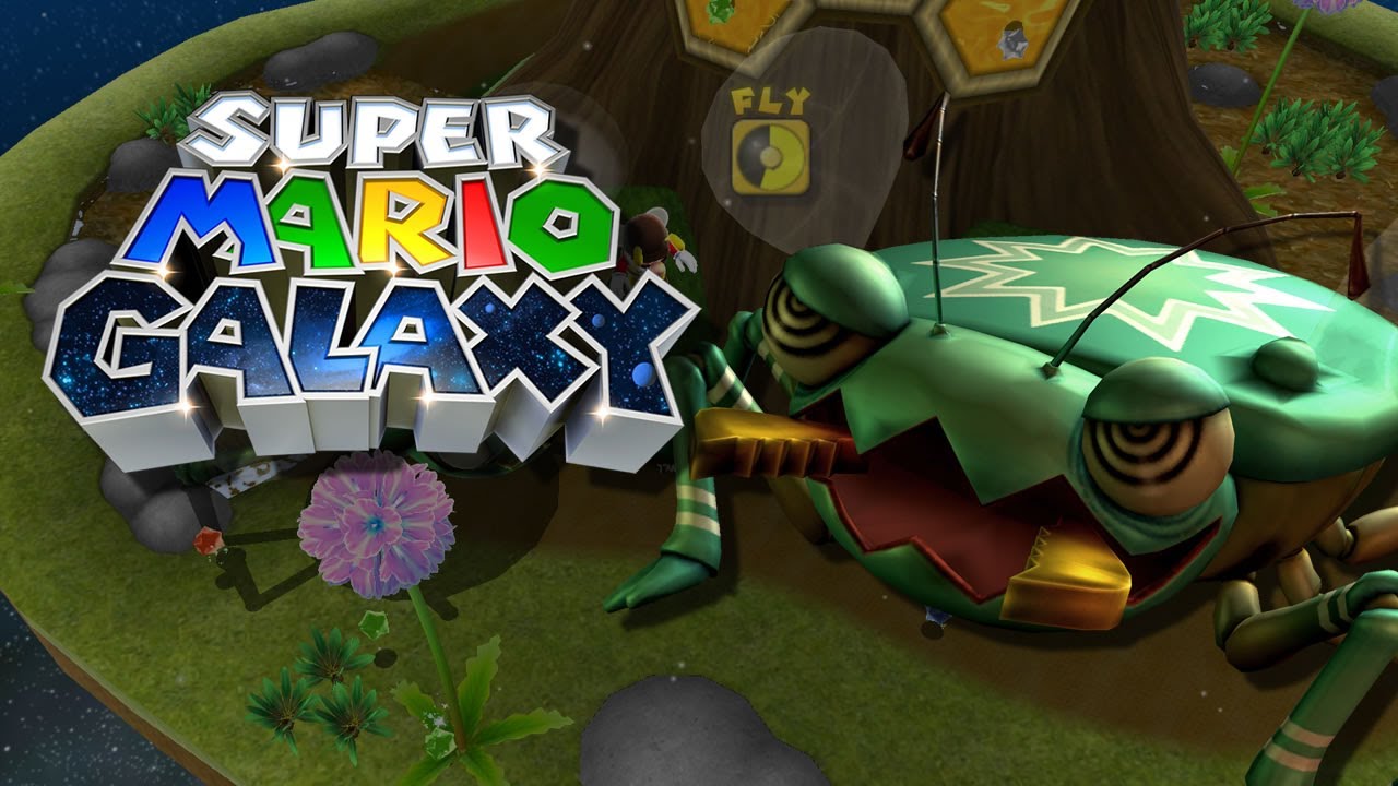 Super Mario Galaxy - Honey Hive Galaxy - Big Bad Bugaboom - 7/120 - (WII/WIIU/SWITCH)