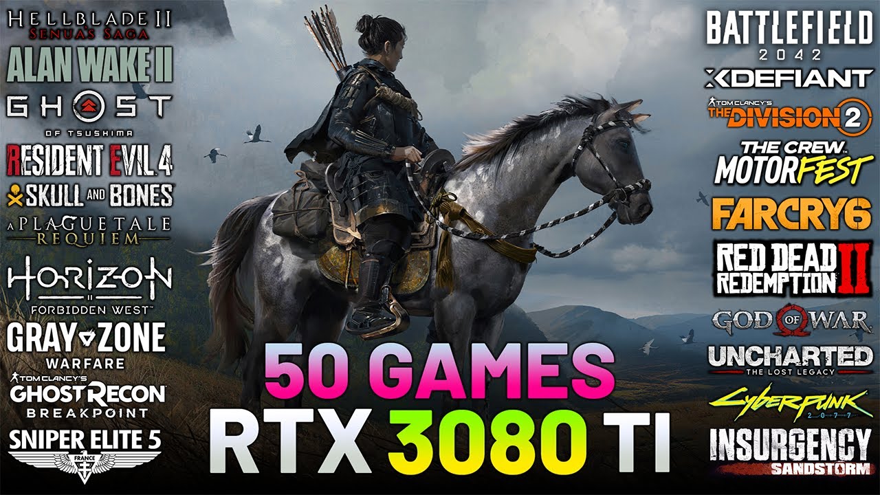 RTX 3080 Ti Test in 50 Games at 1440p in 2024