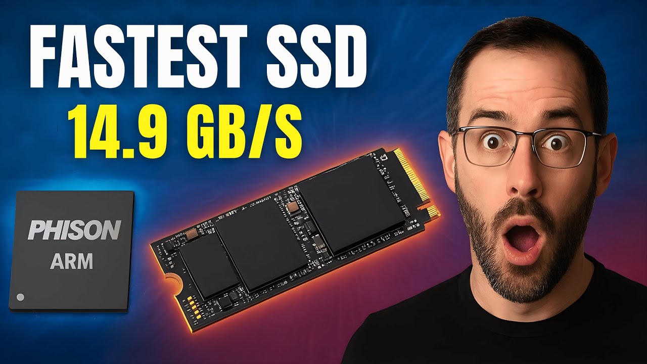 FASTEST SSDs Yet Reach 14.9 GB/s Speeds with New Phison Controllers?