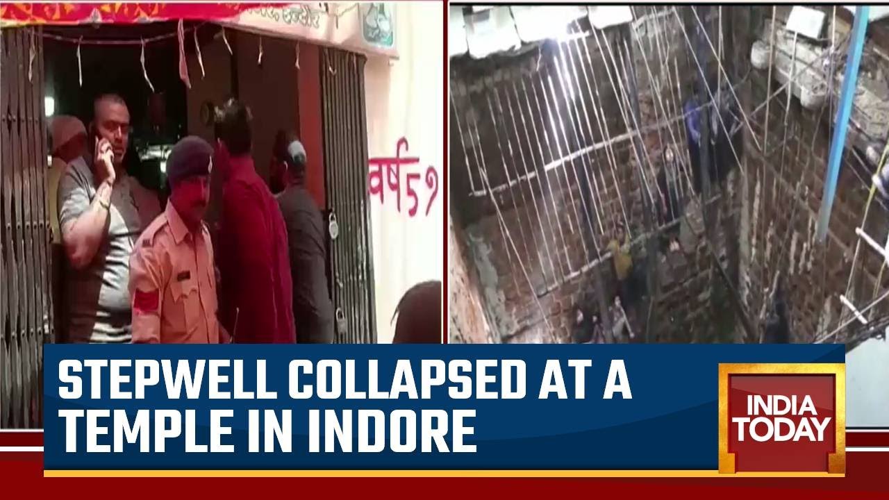 Several People Trapped As Indore Temple Floor Sinks, CM Shivraj Monitors Situation