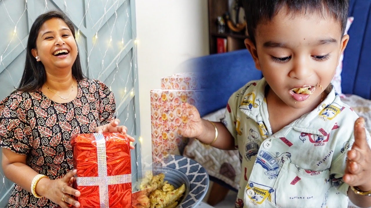 Huge Birthday Gift Unboxing 🎁 Made Tasty Pasta for Kids ❤️