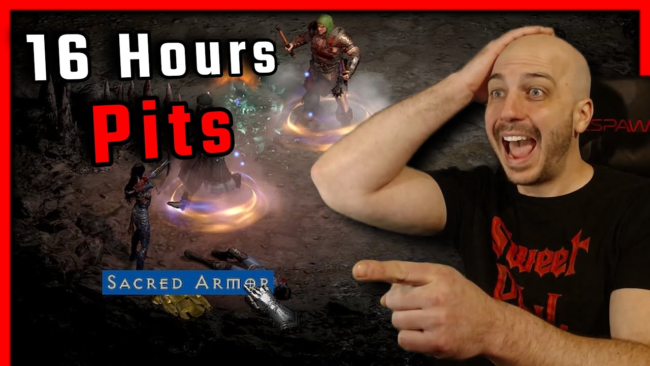 16 Hours of the War Cry Barb in the Pits, Drop Highlights - Diablo 2 Resurrected