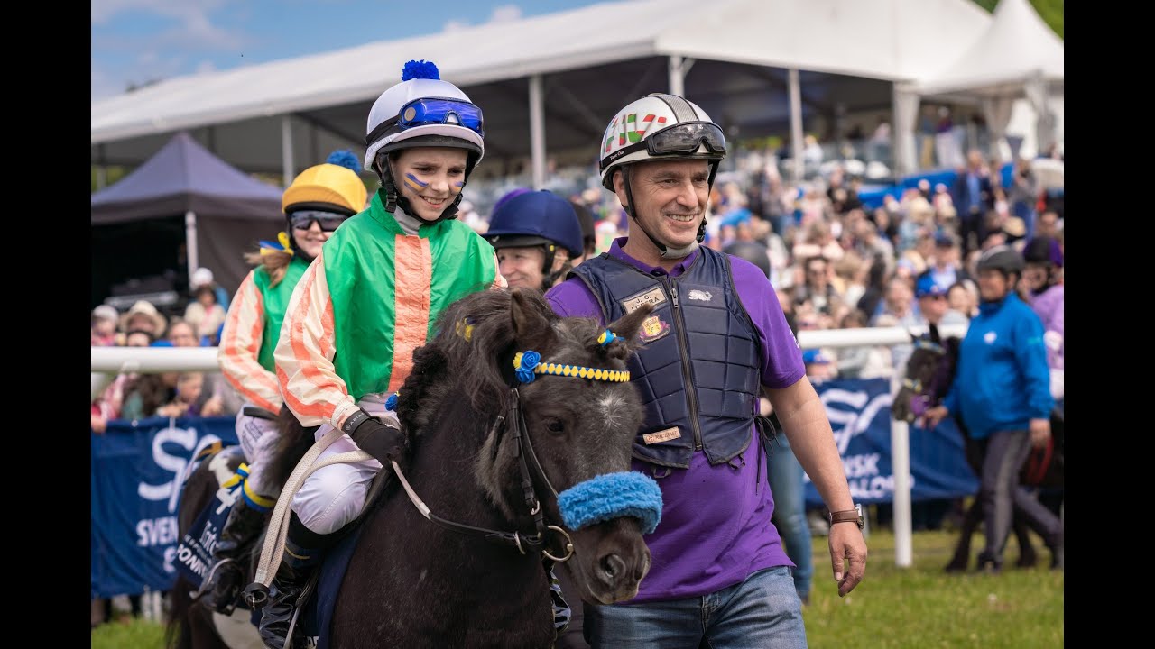 Ponnygalopp i TV4 Nyhetsmorgon