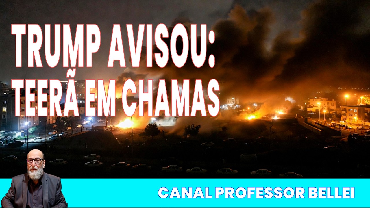 Ataque de Israel em Teerã HOJE + Choque nos Países do Golfo e Boatos Explosivos!