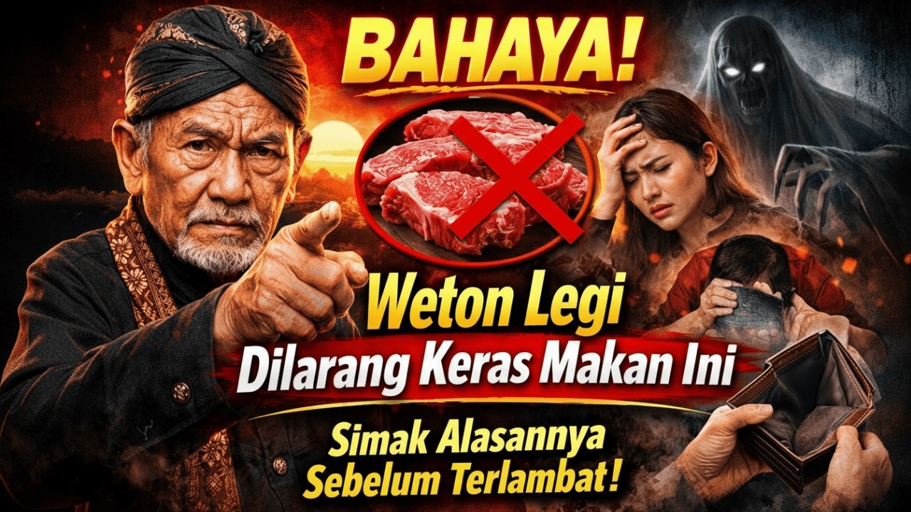 BAHAYA‼️ Weton Legi Dilarang Keras Makan Ini. Simak Alasannya Sebelum Terlambat❗