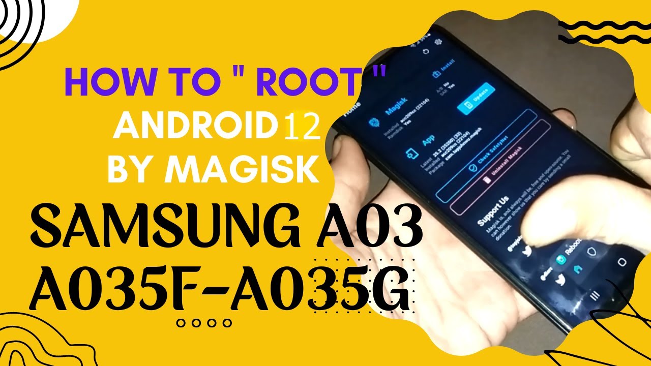 ‼️ samsung new security ‼️ how to root samsung a03 a035f - a035g android 12