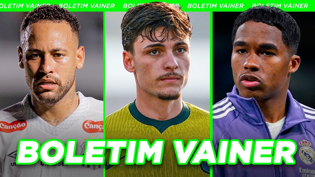 BRENO BIDON NA SELEÇÃO BRASILEIRA│NEYMAR FICA BRAVO EM VOLTA AO SANTOS e+ Boletim Vainer