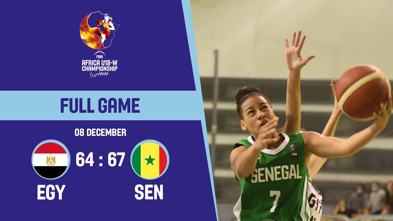 Egypt v Senegal - Full Game - FIBA U18 Women African Championship 2020