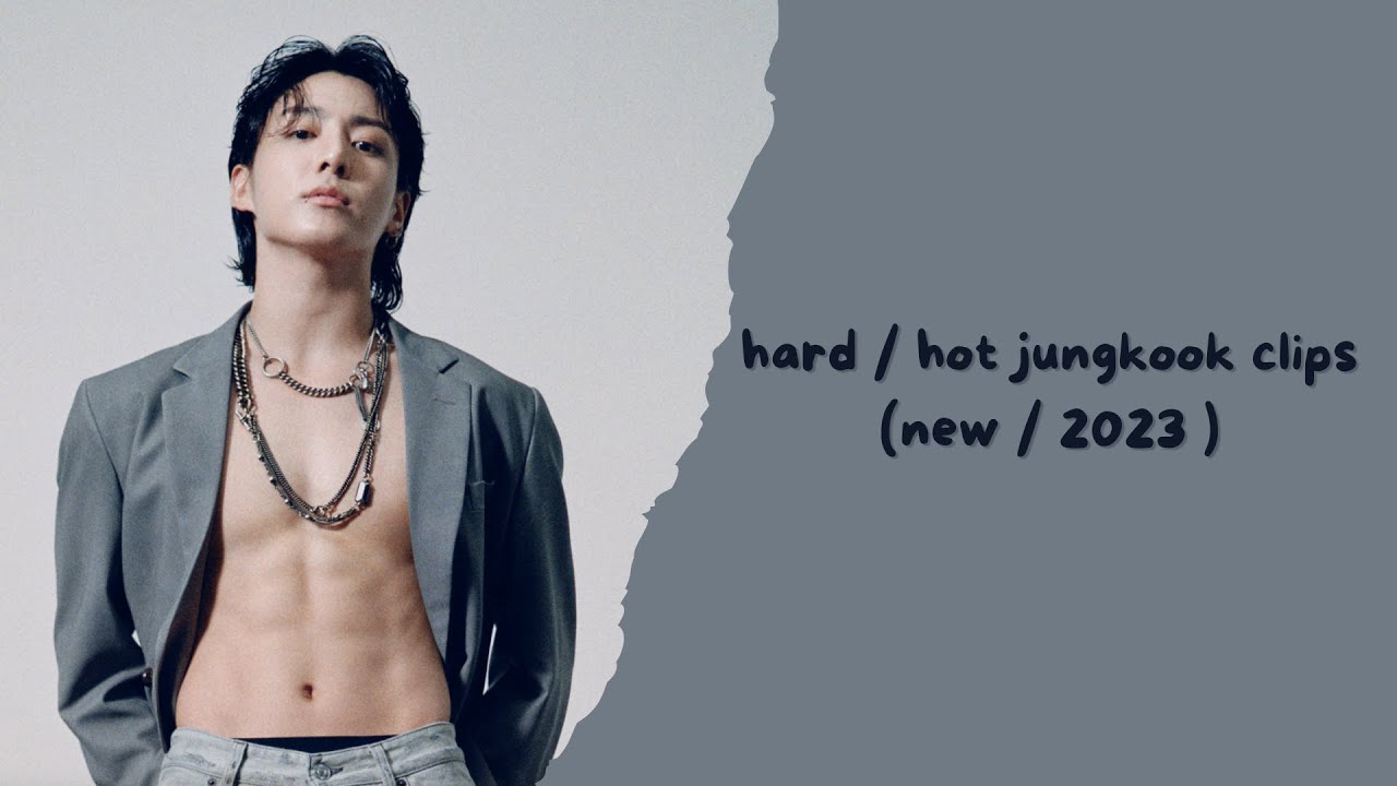 jungkook hot/hard clips for editing (2023) HD | free scene pack