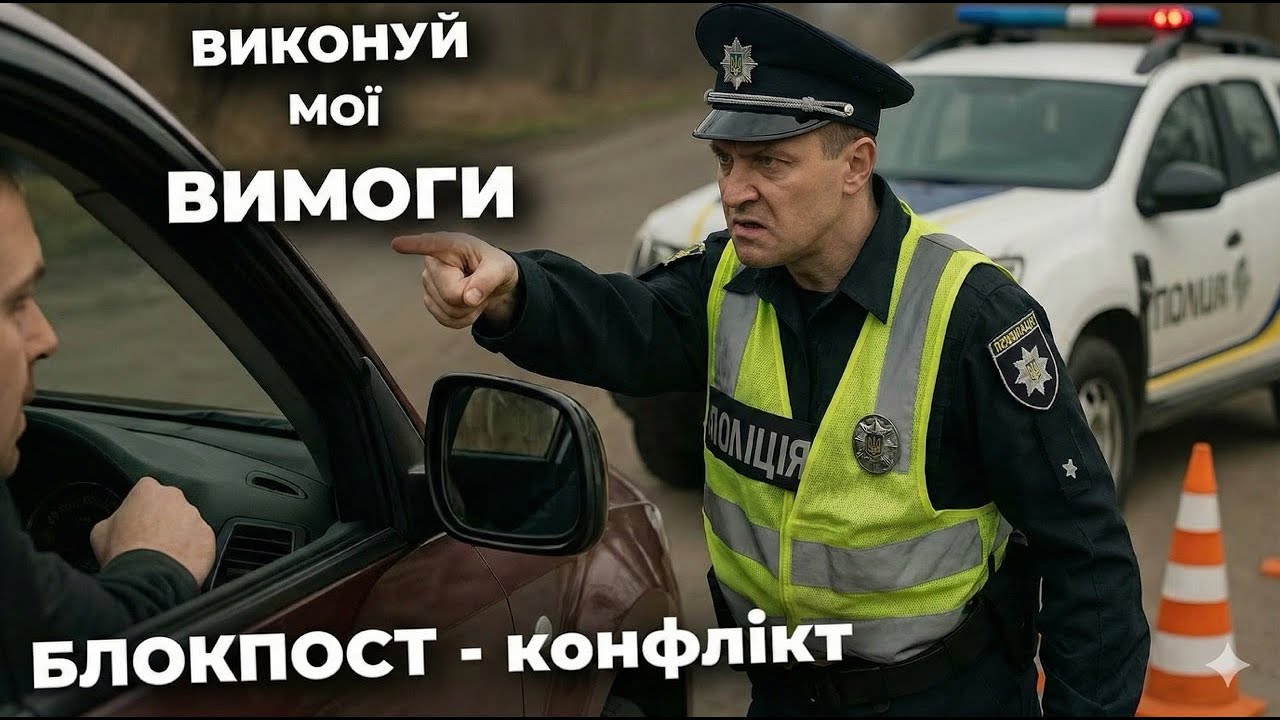 Безпідставна зупинка на так званому блокпосту в м. Біла Церква