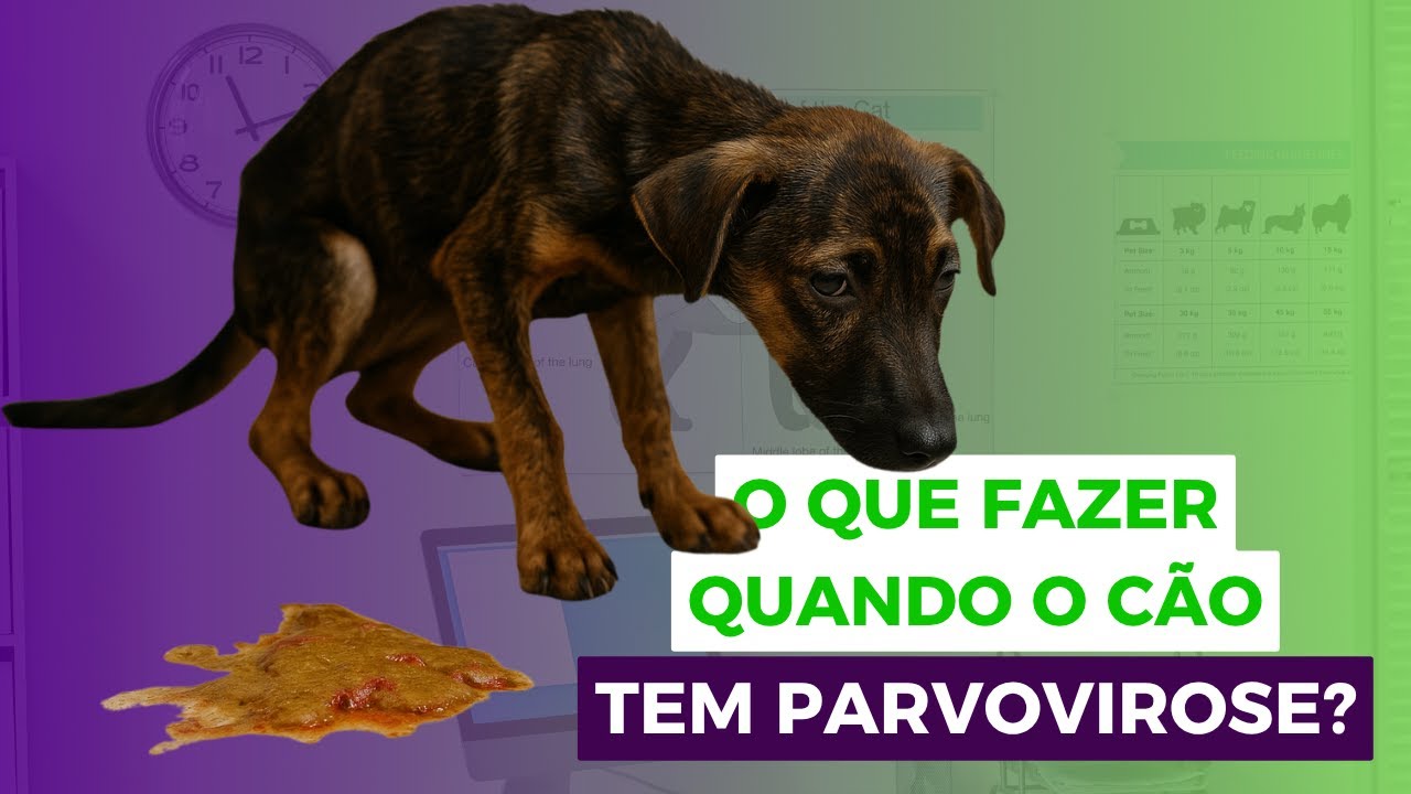 Parvovirose Canina: Sintoma, Tratamento, Como Prevenir Vacina Diarreia Fezes Sangue Vomito #cachorro