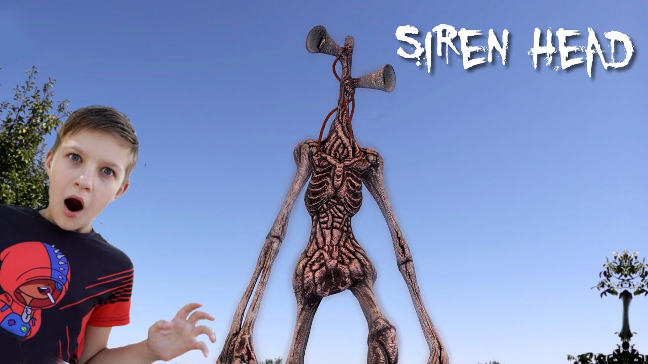 Siren Head in real life in our city! Horror short film (English version)
