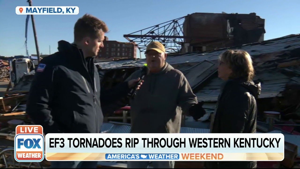 Tornado Destroys Mayfield, Kentucky, Couple's Restaurant