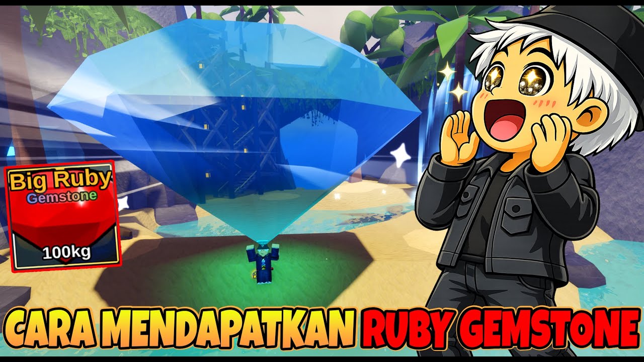 CARA MUDAH MENDAPATKAN RUBY GEMSTONE UNTUK SELESAIKAN QUEST DIAMOND ROD DI FISH IT