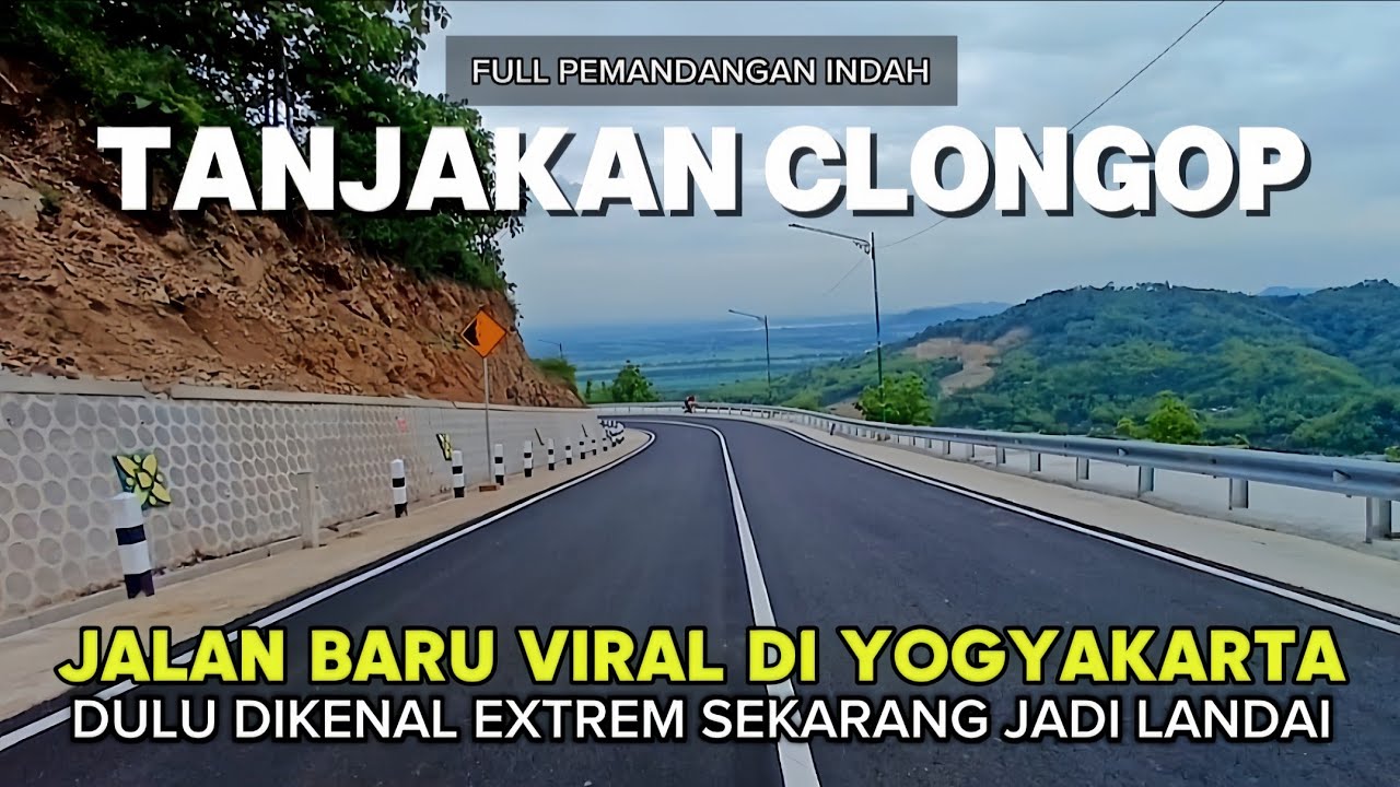 AKHIRNYA RAMPUNG! JALAN BARU VIRAL DI YOGYAKARTA‼️TANJAKAN CLONGOP YANG EXTREM JADI LANDAI‼️