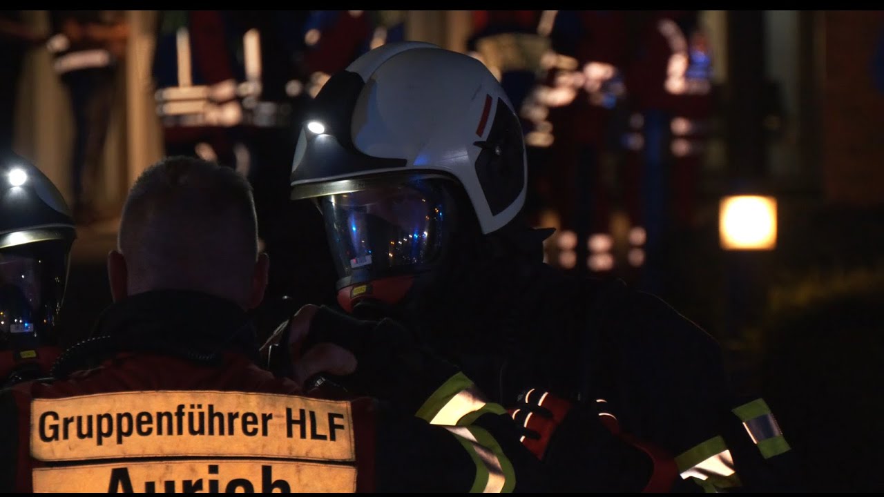 FEUER IM AURICHER KRANKENHAUS - PERSONAL EVAKUIERT VORBILDLICH - FEUERWEHR VERHINDERT SCHLIMMERES