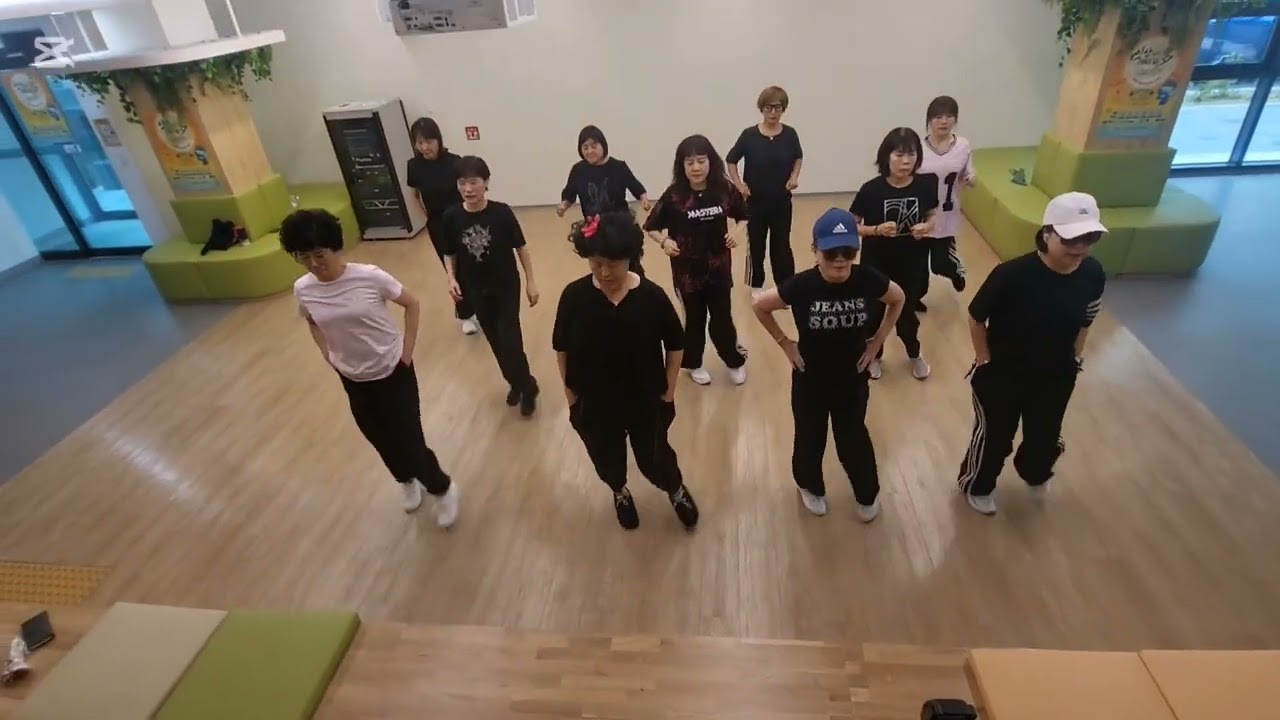 [기장갈매기] 세번반복 셔플댄스 기본 세가지스텝으로 즐기기 