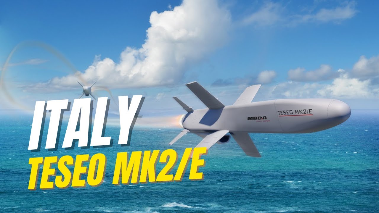 TESEO Mk2/E &mdash; Italy&rsquo;s New Sea-to-Land Strike Missile Explained