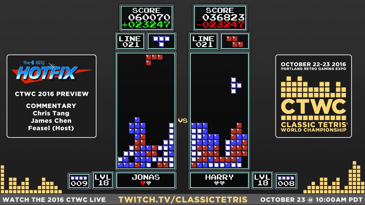 2016 GDQ HOTFIX Exhibition Final Match - Harry vs. Jonas
