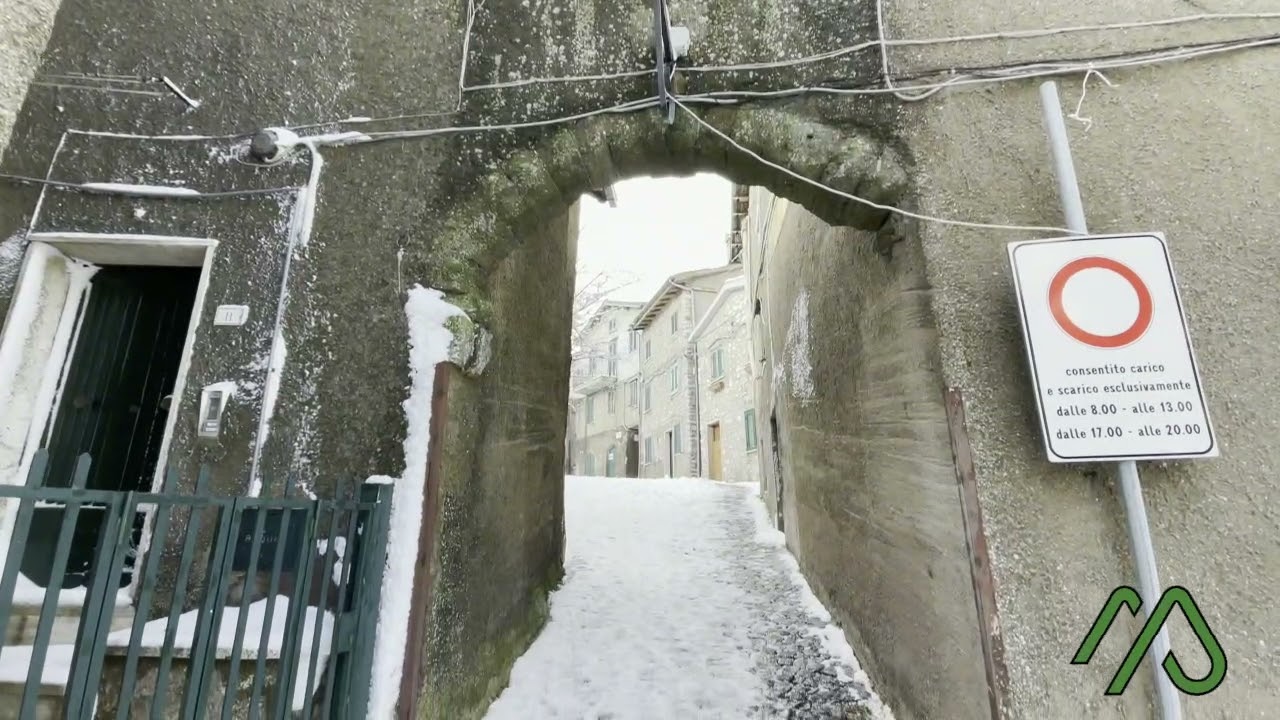 La neve sui Prenestini, viaggio a Guadagnolo