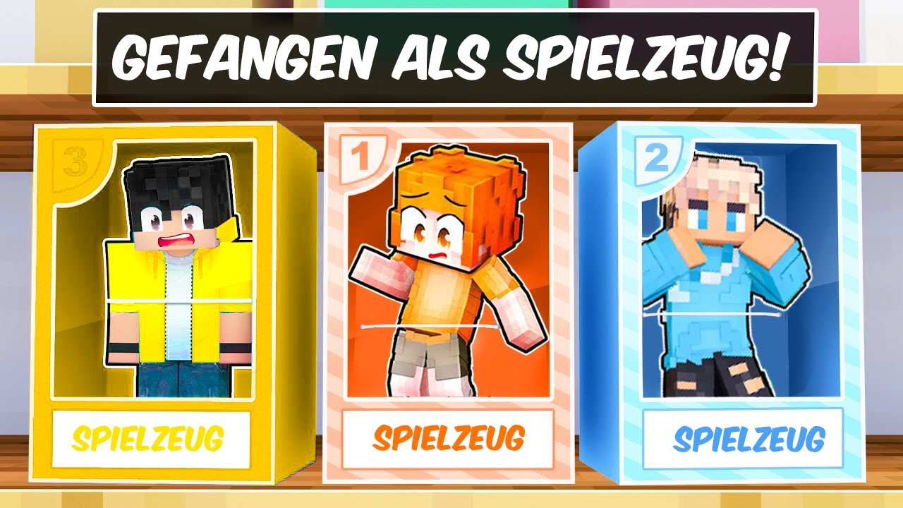 Gefangen Als Spielzeuge in Minecraft!