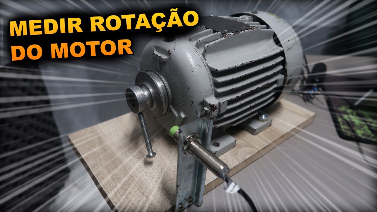 Como Medir a Rotação do Motor Utilizando um CLP Delta!