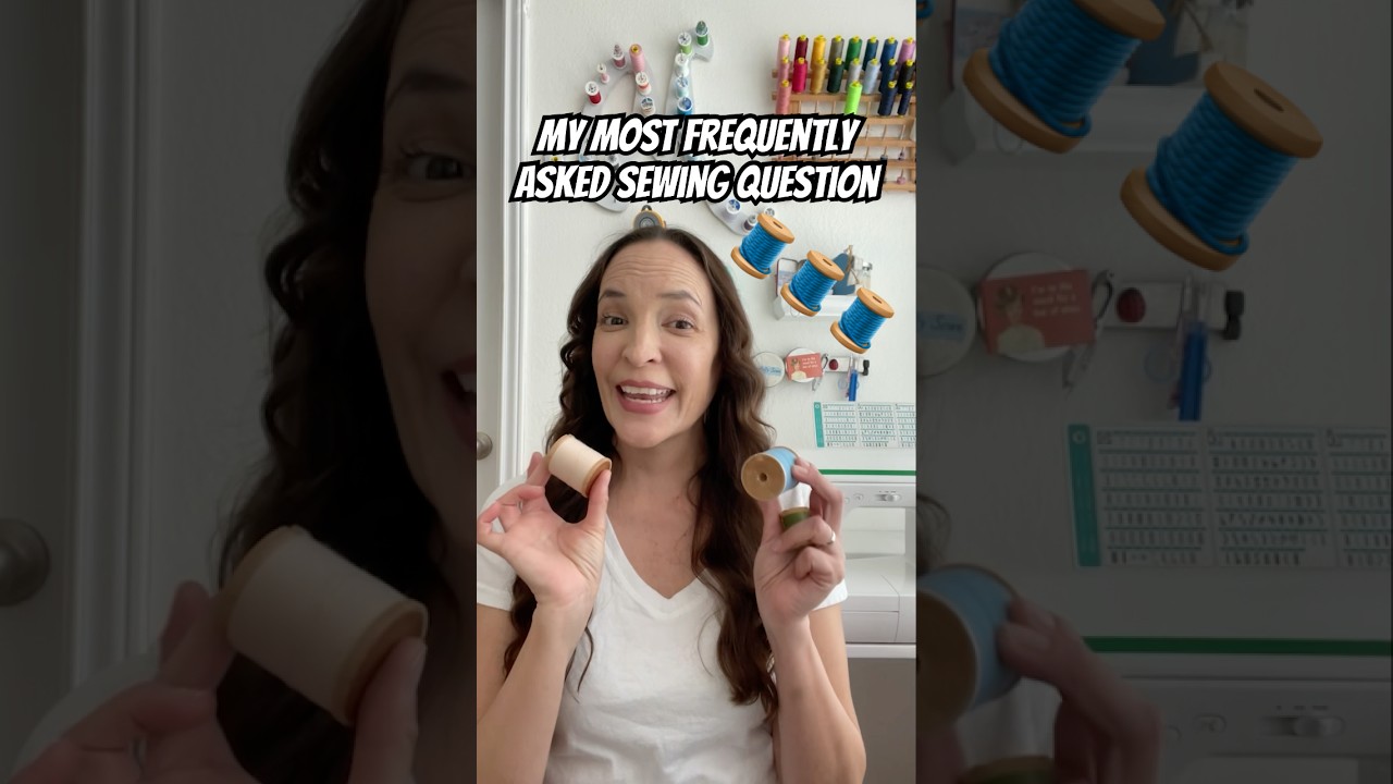 Can you use old thread? Find out the answer to my most frequently asked sewing question.