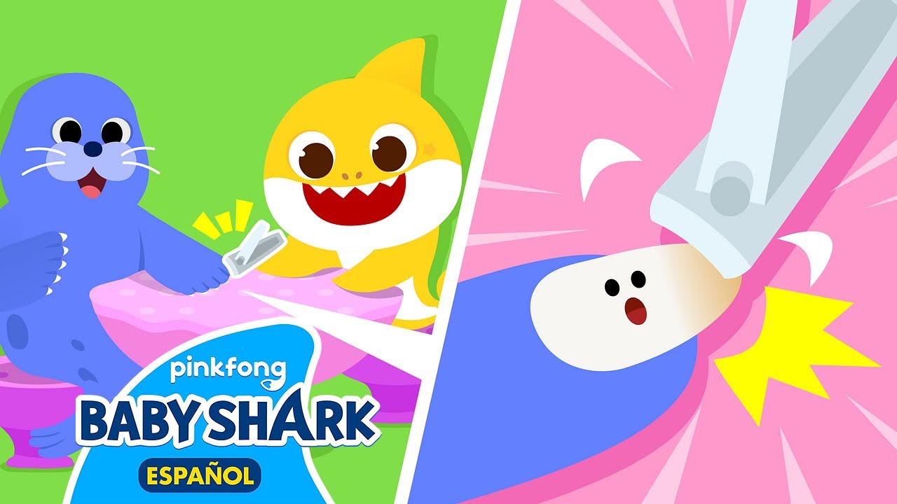 ¿Por Qué Crecen el Cabello y las Uñas? | Canciones Infantiles |Baby Shark en español