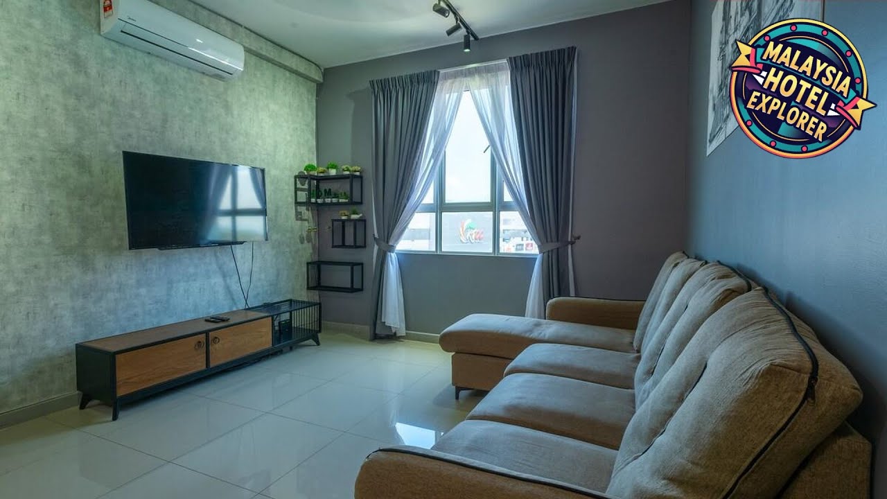 Infinity sea view pool/Beach View/3Rooms/2Parkings | Kuala Terengganu, Malaysia | Hotel Review 🌟