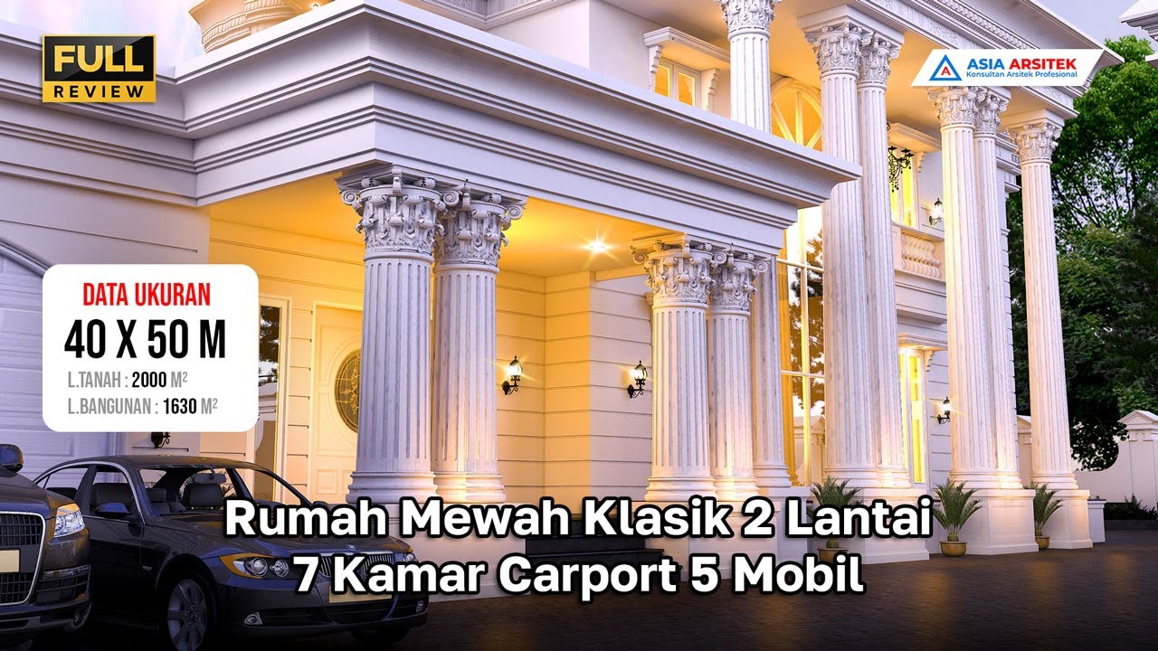 Jasa Konsultan Arsitek Desain Rumah Mewah Klasik Di Jakarta Timur - Asia Arsitek