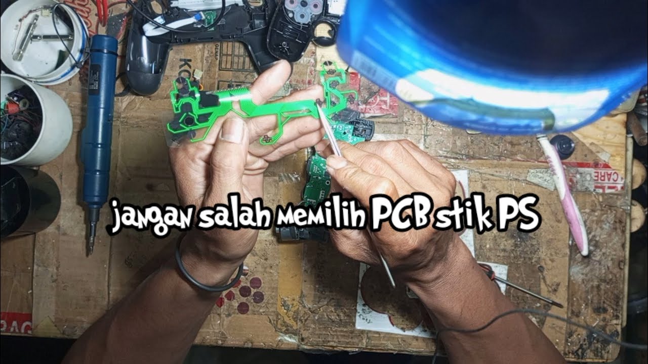 TOMBOL STIK PS4 TIDAK BERFUNGSI || NKZ GAMES 201