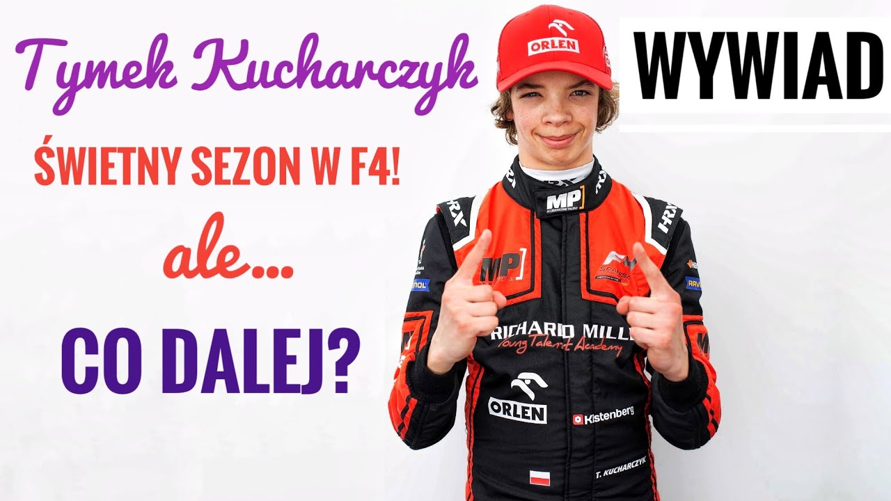 Tymek Kucharczyk - polska nadzieja wyścig&oacute;w o świetnym debiucie w F4, planach na 2023r. i Formule 1