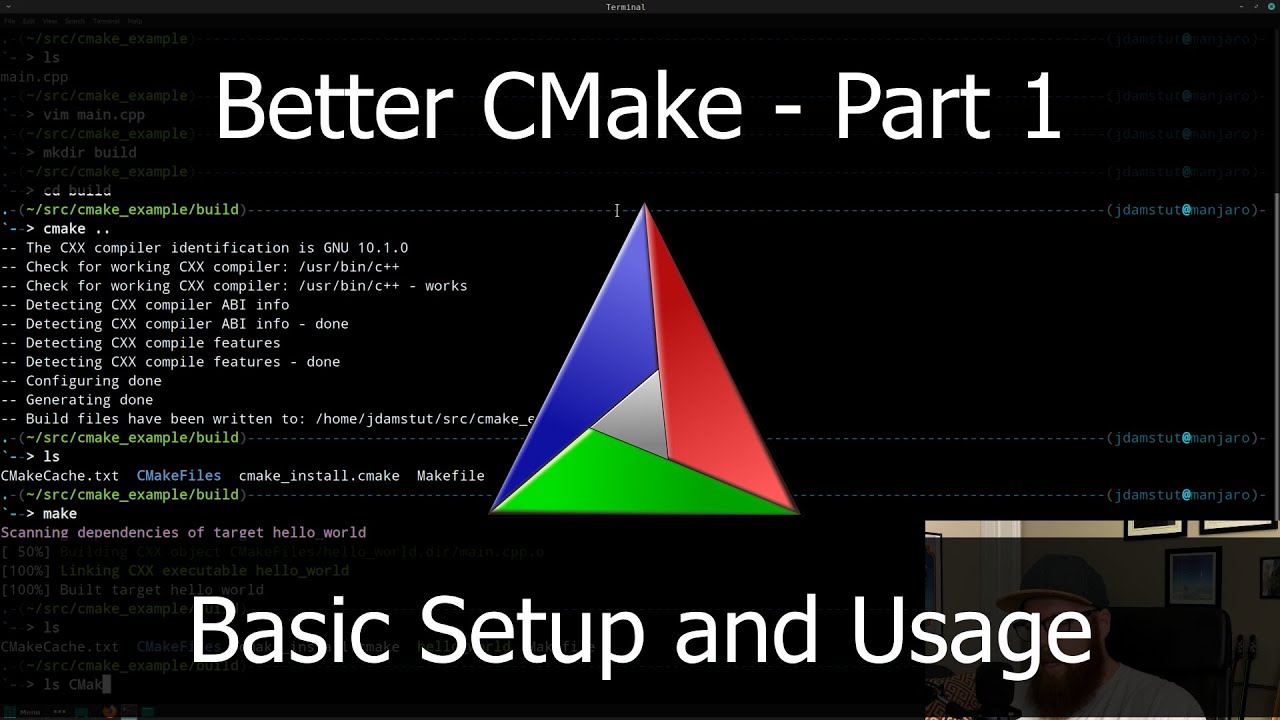 Better CMake Part 1 -- Basic Project Setup and Usage