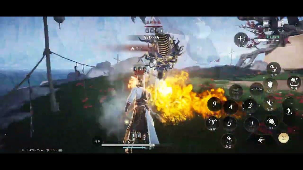 燕雲十六聲 無我霖霖奶媽pvp止戈 實戰02 霖霖打打玉玉分享
