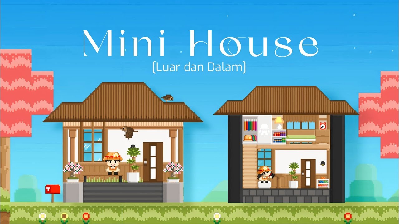 Tutorial membuat Rumah Mini 🏡 || Bagian Luar ke Dalam rumah di Game Boku Boku