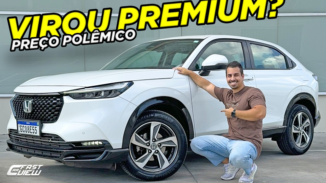 NOVO HONDA HR-V TOURING 2024 +CONFIÁVEL DA CATEGORIA COM MOTOR TURBO POTENTE E MUITO ESPAÇO INTERNO