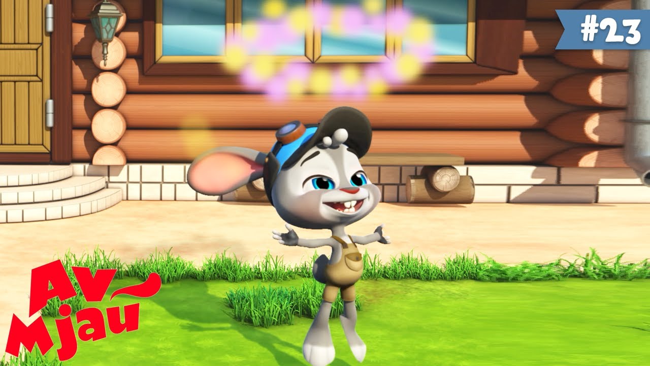 Av Mjau 🐶 Ludi profesor 🐱 Crtani za bebe | HeyKids na Srpskom